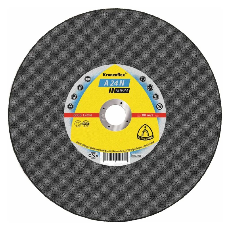 1 Stück Trennscheibe A24N Supra 180 x 3 x 22,23 gerade Klingspor