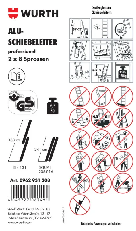 Zubehör-Leitern-ETIK-(F.SHIEBLEI