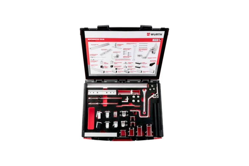 Solarbefestigung-Zubehör-MUSTERKOFFR-F.SOLBEF