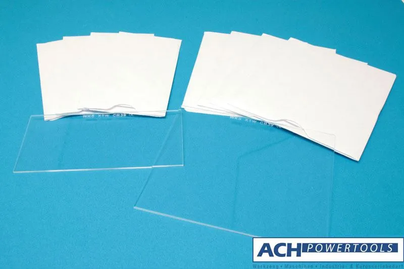 ACH 1000-Stunden Glas CR39 51x108 mm klar 1,4 mm einzeln in Papiertüte 312254