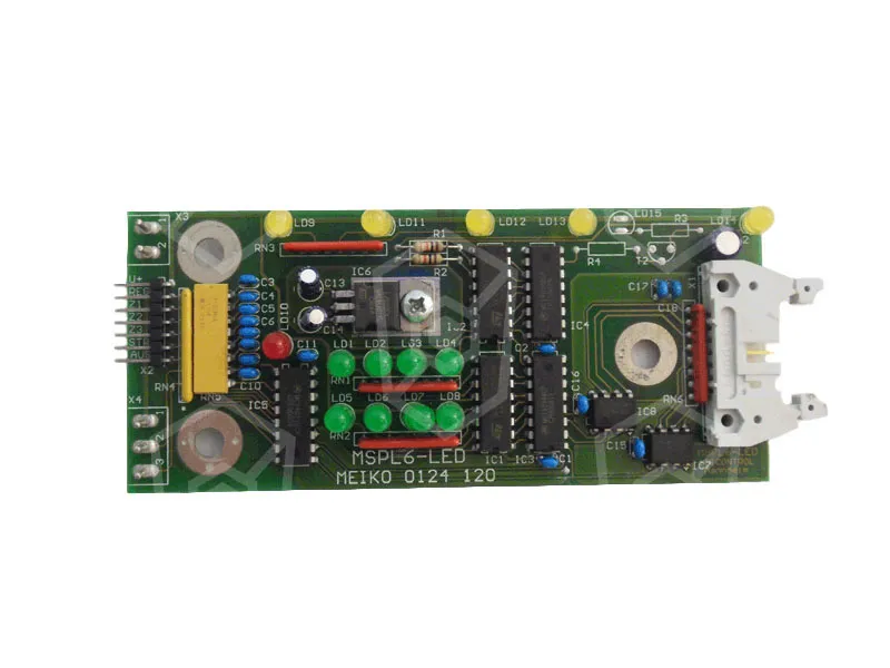 Meiko CPU-Anzeigeplatine MSpül6 LED für Spülmaschine Länge 131mm