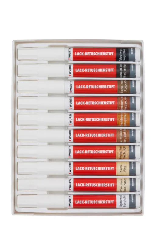 Retuschierstift Sortiment/Set- RETUSTI-SORT-LACK-10TLG Verpackungsinhalt 1 Einheit