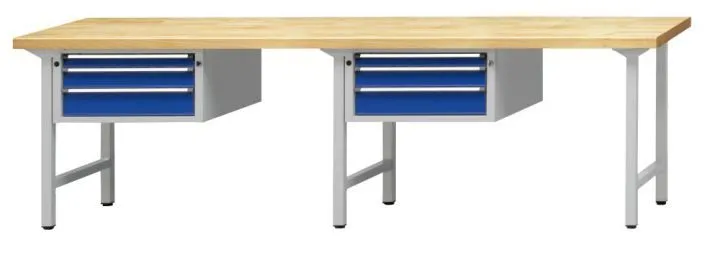 Anke Kombiwerkbank 532V Serie V 2800mm Buche Massiv Platte Art. 411.216