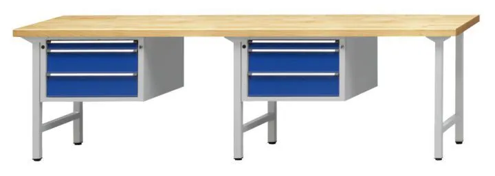 Anke Kombiwerkbank 632V Serie V 2800mm Buche Massiv Platte Art. 411.248