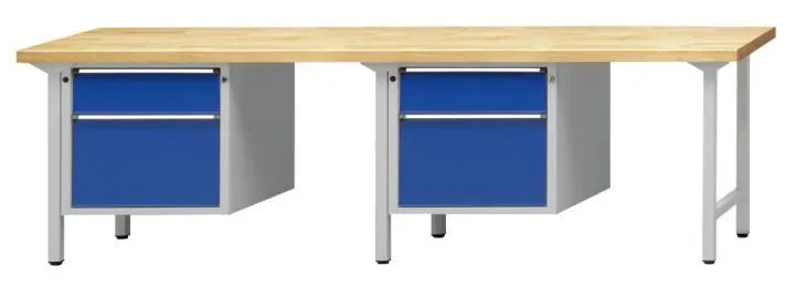 Anke Kombiwerkbank 731V Serie V 2800mm Buche Massiv Platte Art. 411.297