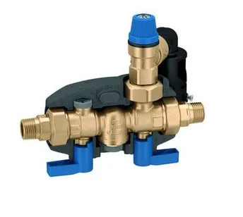 Caleffi SiCal Sicherheitsgruppe für WW-Bereiter Warmwasserspeicher 3/4" 8 bar DN20 DVGW 528158