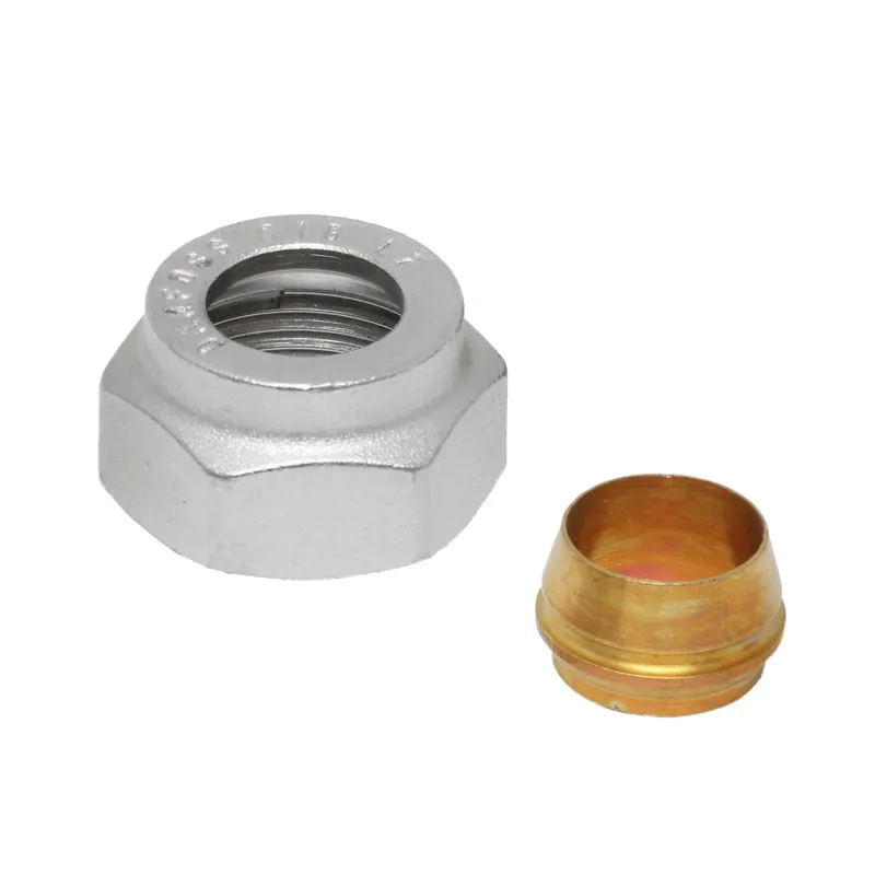 Danfoss Klemmverbinder Stahl/Kupferrohr G 3/4" IG x 16 mm 013G4126