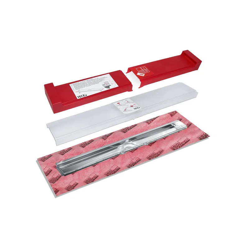 TECEdrainline-Evo, Duschrinne, mit Wandfliesenauflage, 800 mm 600803