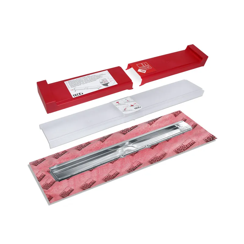 TECEdrainline-Evo, Duschrinne, mit Wandfliesenauflage, 900 mm 600903