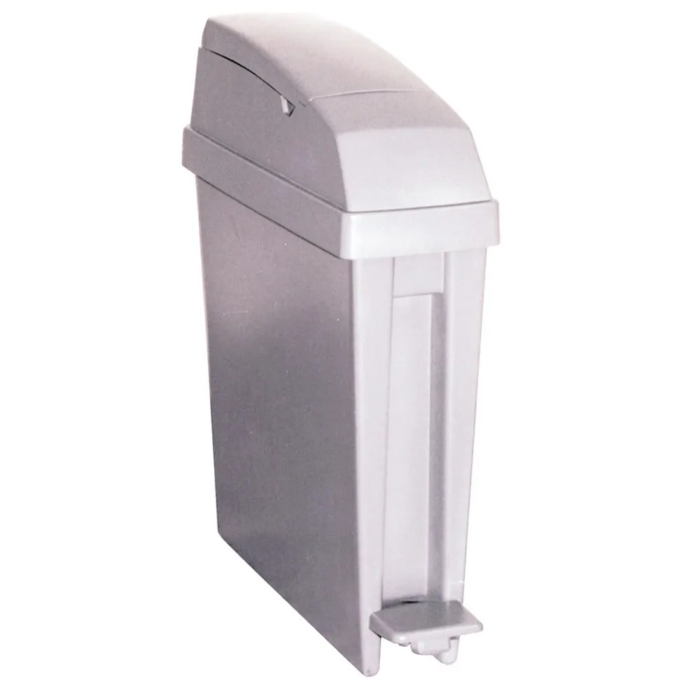 Abfallbehälter Sanitär, weiss, 12 l