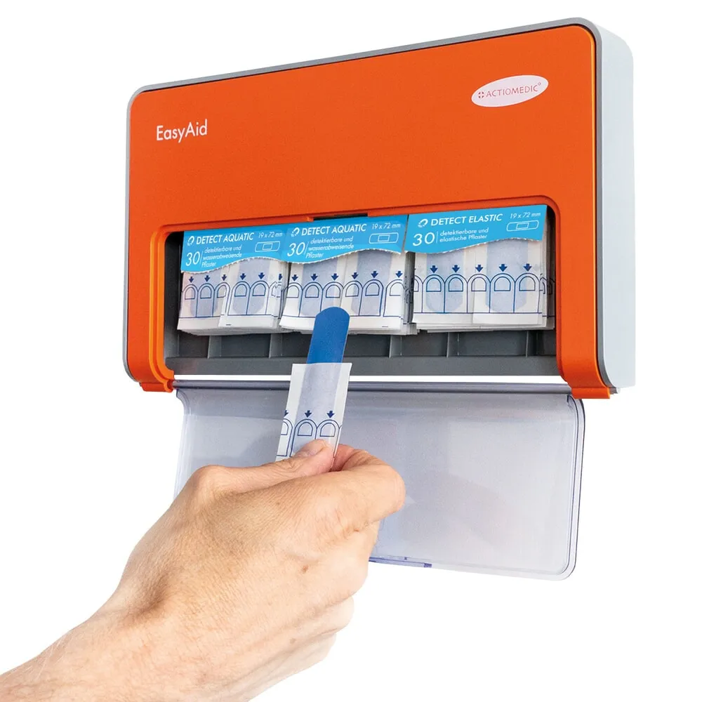 ACTIOMEDIC® EasyAid Pflasterspender DETECT-Grundausstattung, inkl. 90 Pflasterstrips