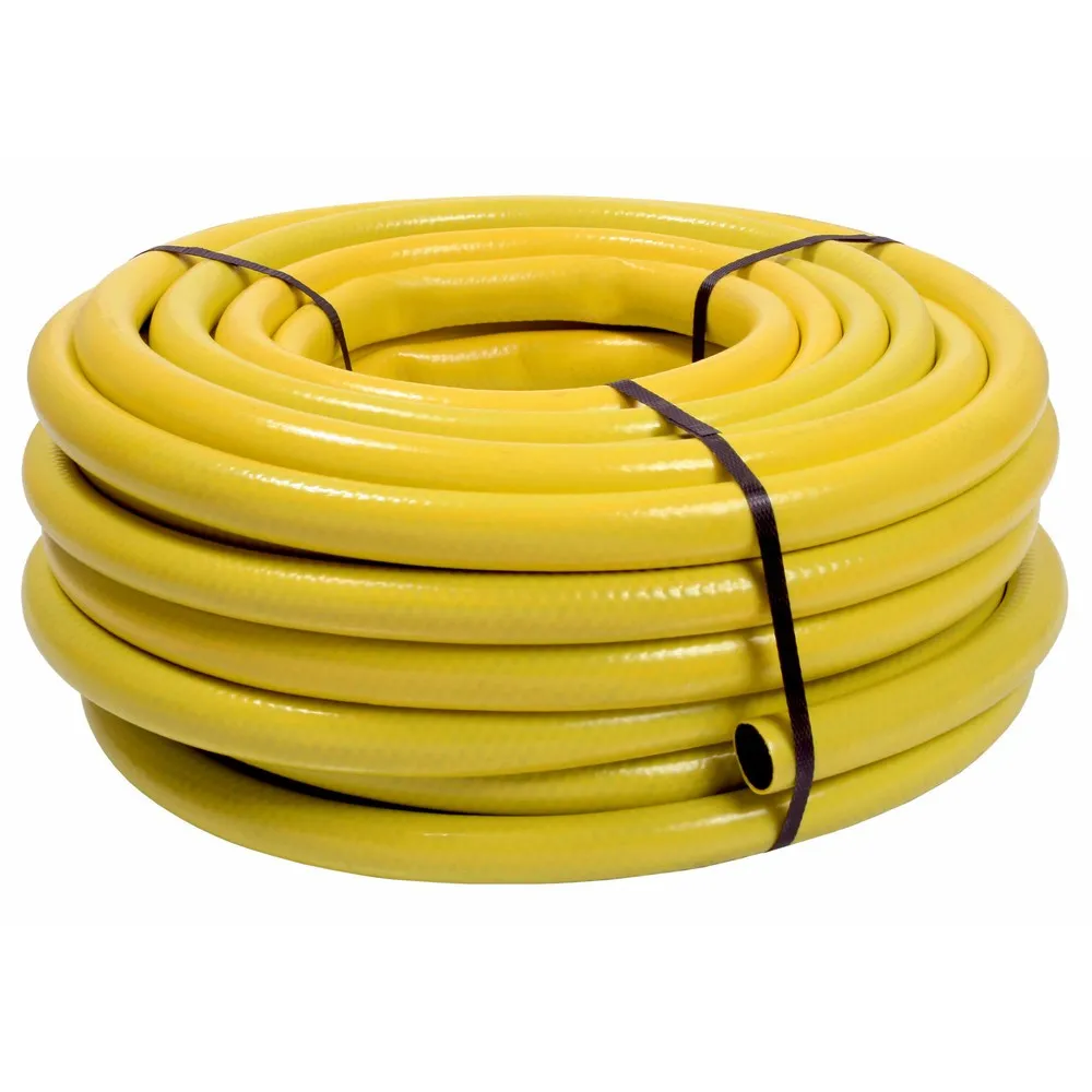 Wasserschlauch 50m, gelb, Durchmesser 1/2 Zoll