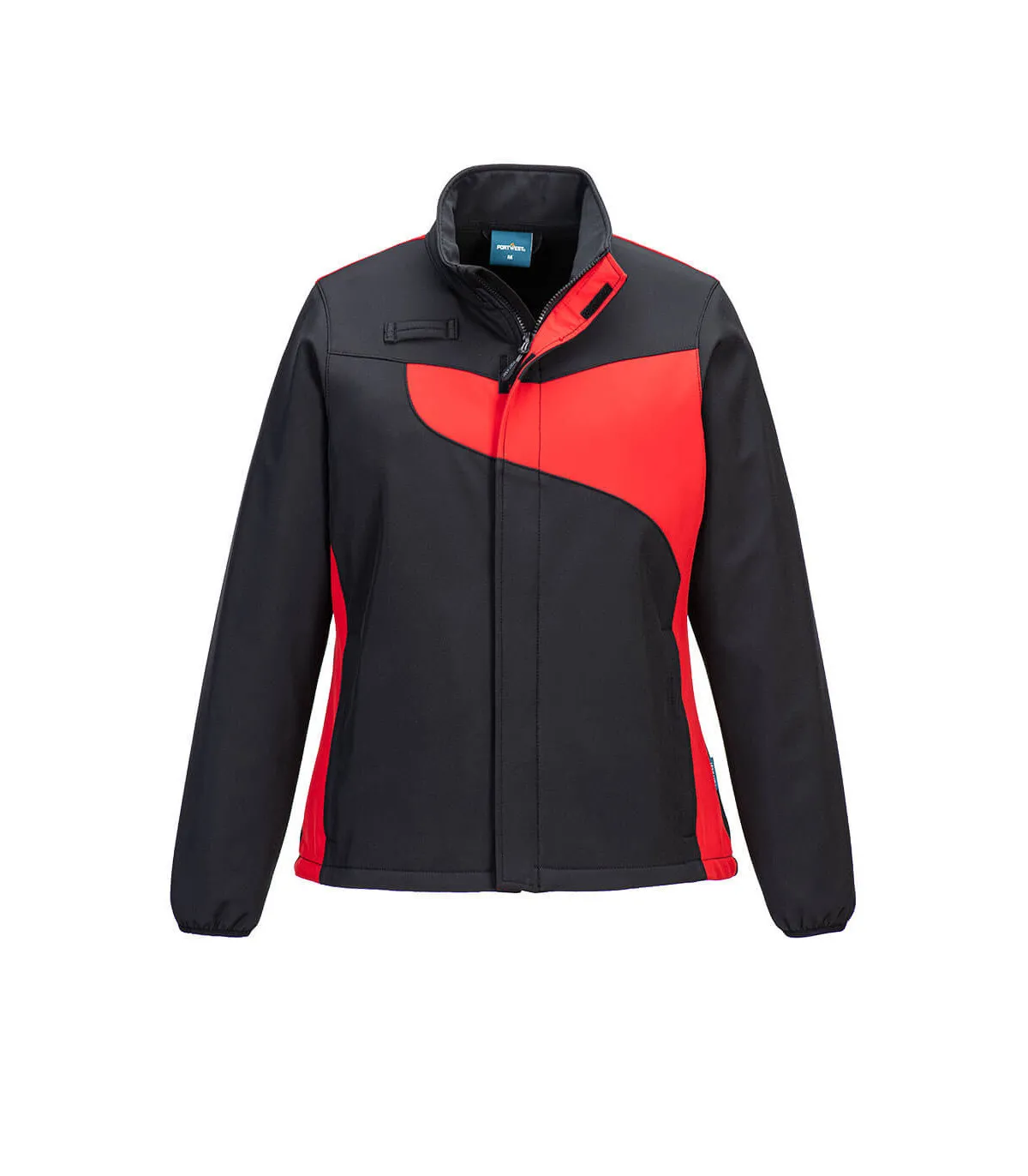 Atmungsaktive zweifarbige Stretch-Softshelljacke PW2 (2 Lagen) PORTWEST