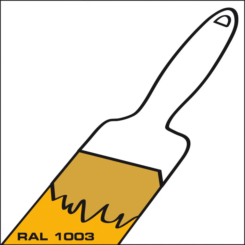 Aufpreis für Außenwandlackierung für SAFE Tank Gefahrstoffcontainer WGK 1-3 & ALG/PLG, HxBxT 2.520 x 4.050 x 2.170 mm, signalgelb