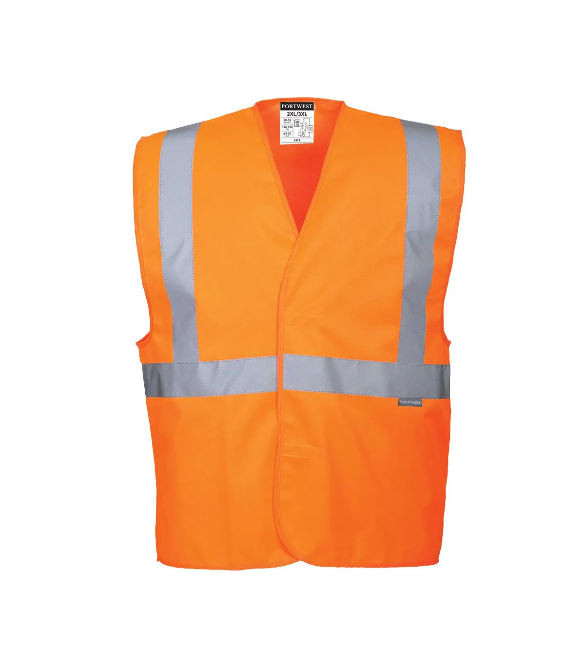 A.V. Arbeitsweste, 1 reflektierende Band PORTWEST C472