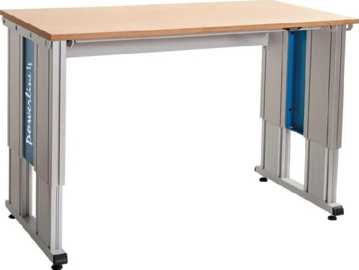 Bedrunka + Hirth Elektro Grundtisch powerline mit Höhenverstellung 2000 x 900 mm