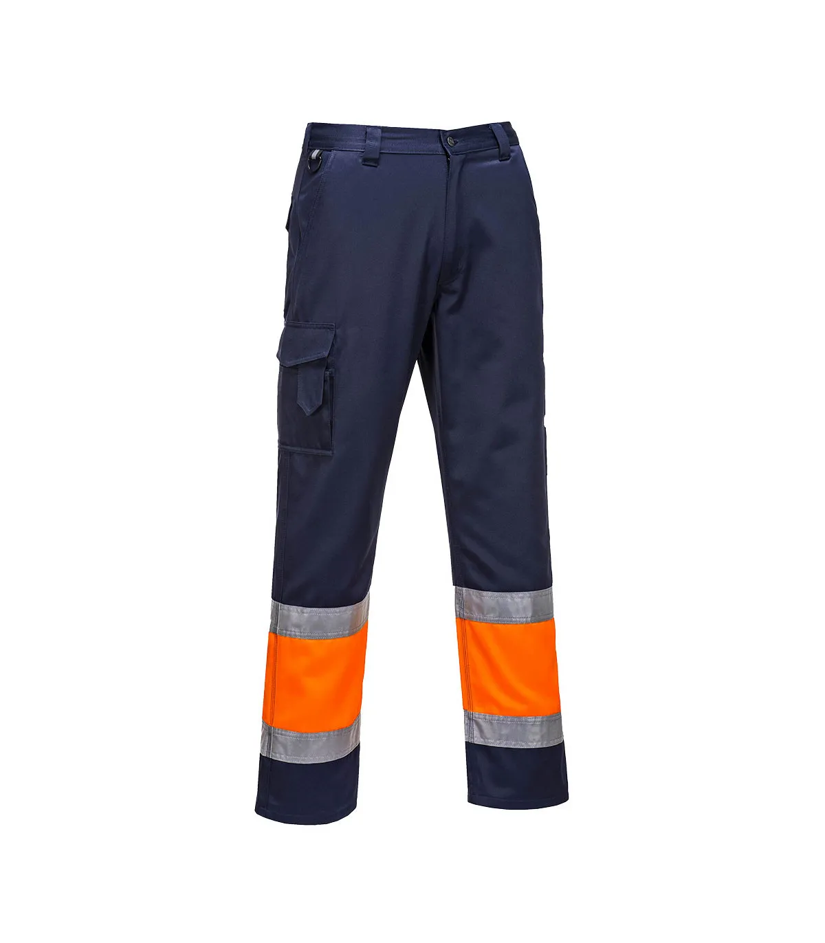 Bicolor-Kampfhose mit regelmäßigen reflektierenden Bändern PORTWEST E049