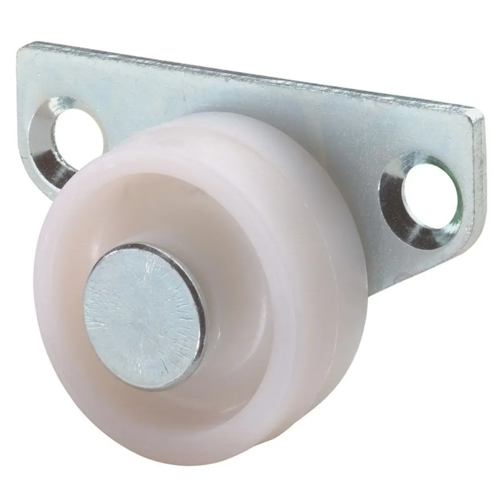 BS ROLLEN Bettkastenrolle, Material Rolle Kunststoff, Rad-Ø 30 mm Tragfähigkeit 40 kg, mit Anschraubplatte