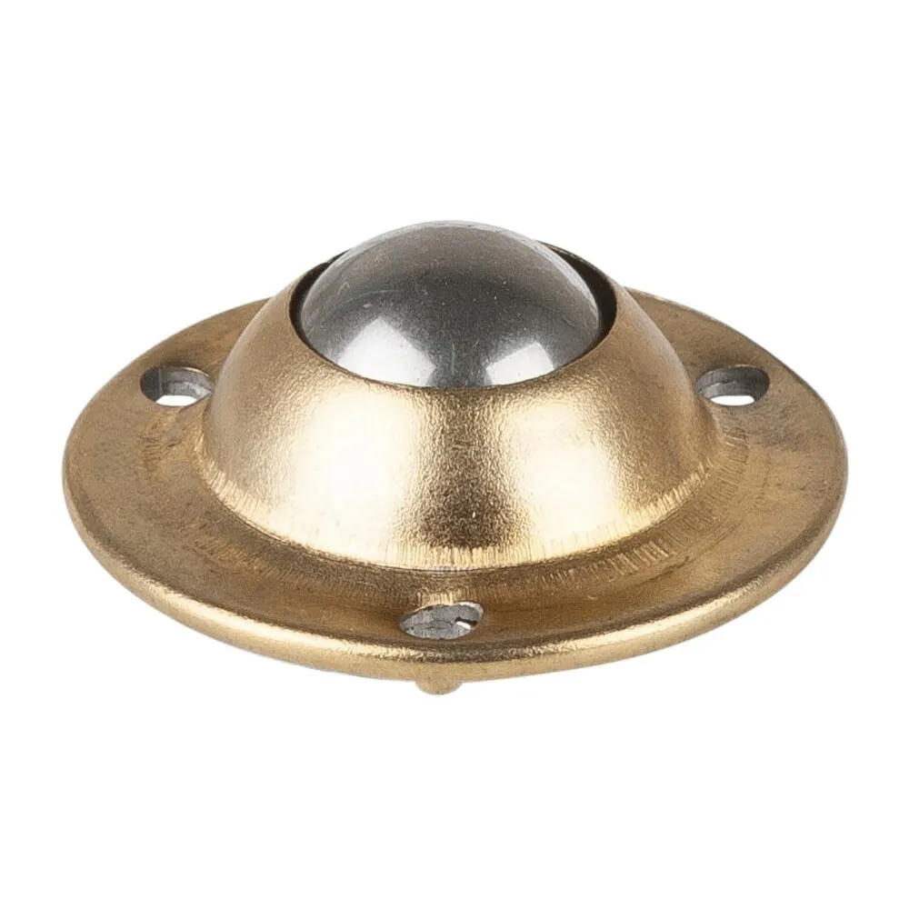 BS ROLLEN Kugelrolle, Stahl, verzinkt, Ø 14 mm, Tragkraft 15 kg