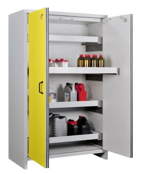 CEMO Sicherheitsschrank 12/20-FWF 30 mit 4 Vollauszügen