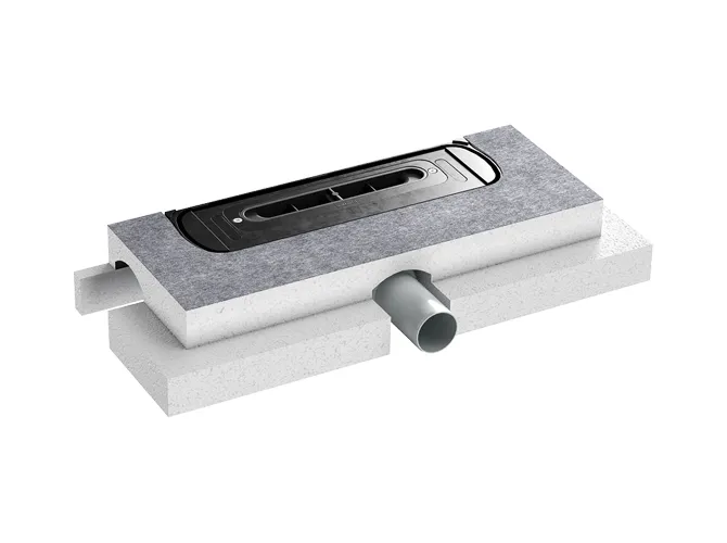 DALLMER Ablaufgehäuse DallFlex EPS-montiert, DN 50, 539304