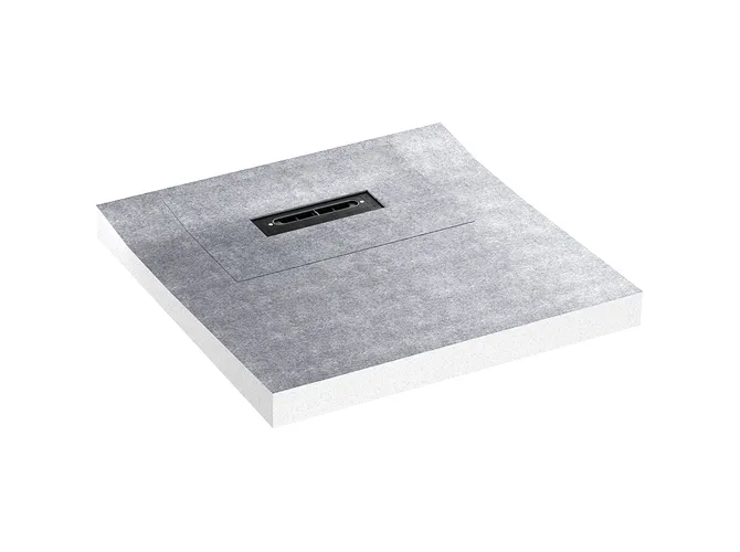 DALLMER Duschelement DallFlex Floor Plan D, DN 40, 0,9 x 0,9 m, 540089