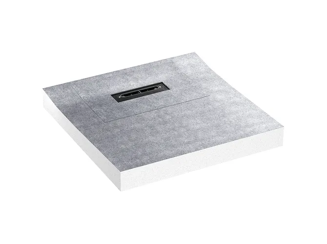 DALLMER Duschelement DallFlex Floor D, DN 50, 0,9 x 0,9 m, 540126