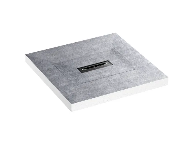 DALLMER Duschelement DallFlex Compact Plan, DN 40, 0,9 x 0,9 m, 540133