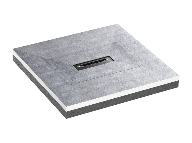 DALLMER Schallsch.-Duschelement DallFlex Compact, DN 50, 0,9 x 0,9 m, 540324