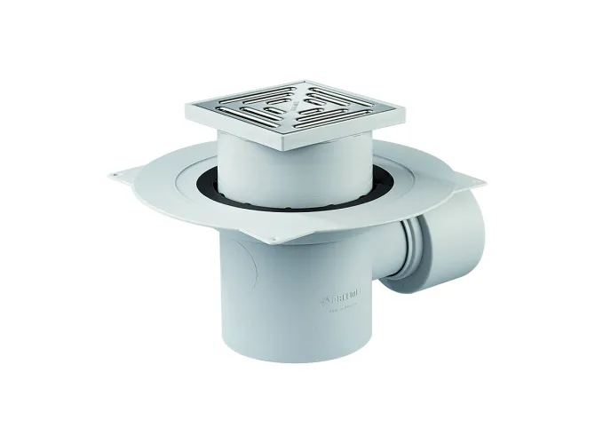 DALLMER Bodenablauf 57 KE, DN 70/DN 100, 150 x 150 mm, 571274