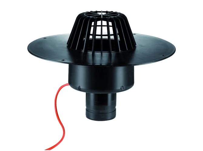 DALLMER Dachablauf 62 H FPO-PP, beheizt, DN 90, 621023