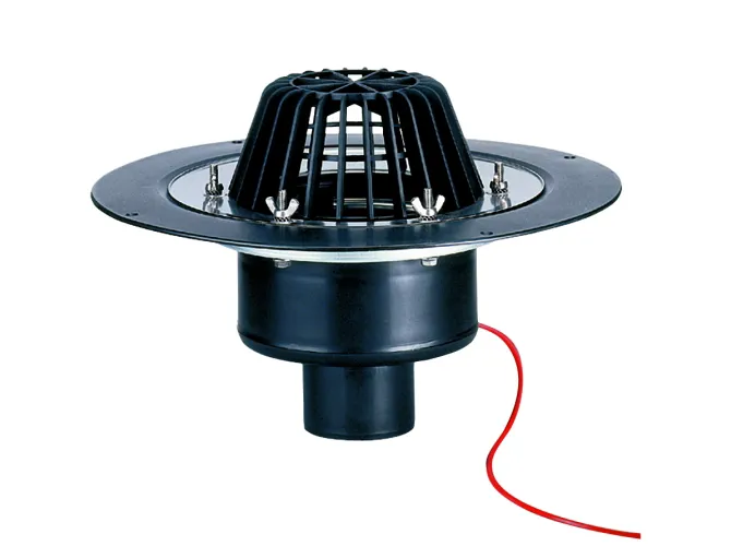 DALLMER Dachablauf 62 H Schraubflansch, beheizt, DN 70, 621146