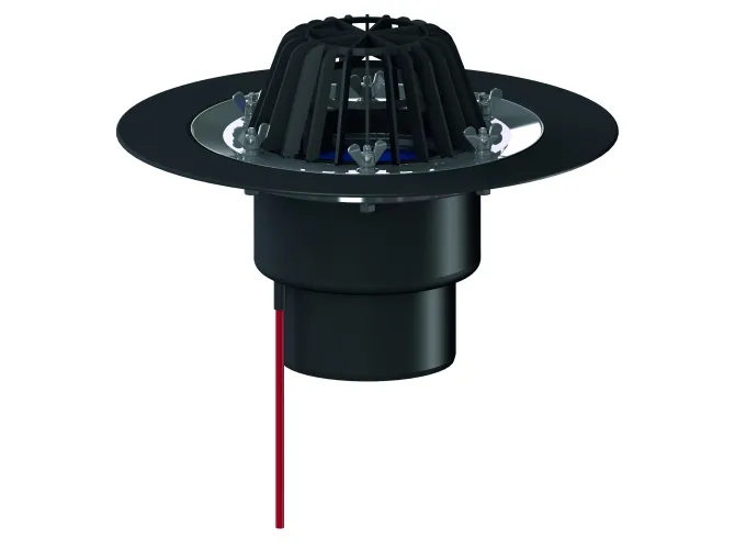 DALLMER Dachablauf 62 H Schraubflansch, beheizt, DN 125, 621184