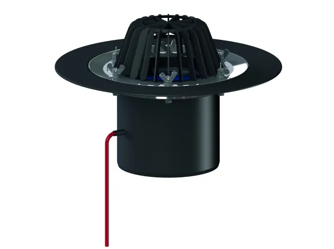 DALLMER Dachablauf 62 H Schraubflansch, beheizt, DN 150, 621191