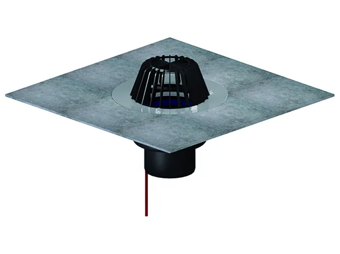 DALLMER Dachablauf 62 H DallBit, beheizt, DN 100, 622167