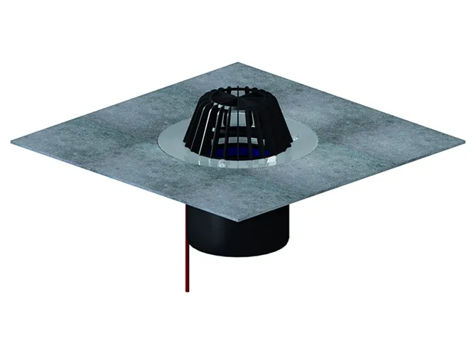 DALLMER Dachablauf 62 H DallBit, beheizt, DN 150, 622198