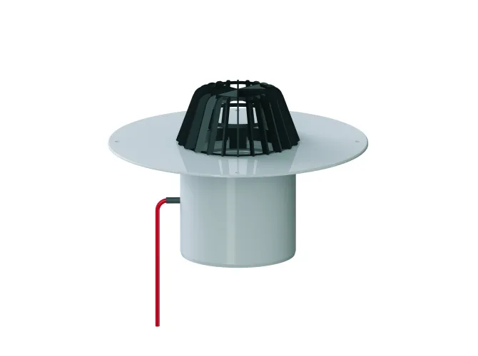 DALLMER Dachablauf 62 H PVC, beheizt, DN 150, 623195