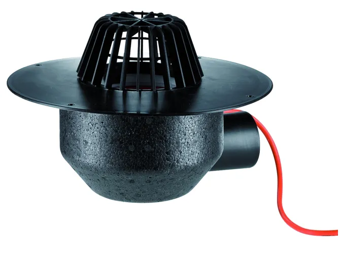 DALLMER Dachablauf 64 H FPO-PP, beheizt, DN 70, 641021