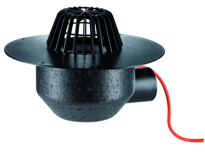 DALLMER Dachablauf 64 H FPO-PP, beheizt, DN 100, 641038