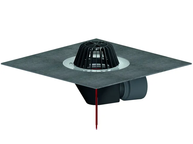 DALLMER Dachablauf 64 H DallBit, beheizt, DN 70/DN 100, 642172