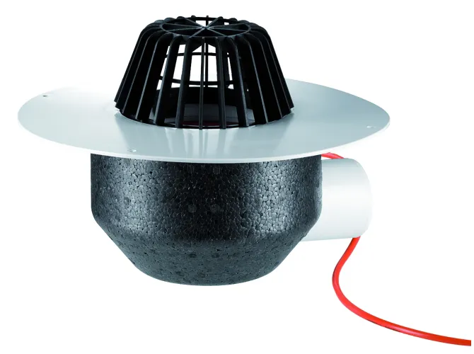 DALLMER Dachablauf 64 H PVC, beheizt, DN 70, 643179