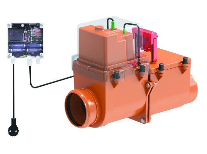 DALLMER Rückstauverschluss Stausafe F, DN 125, 661586