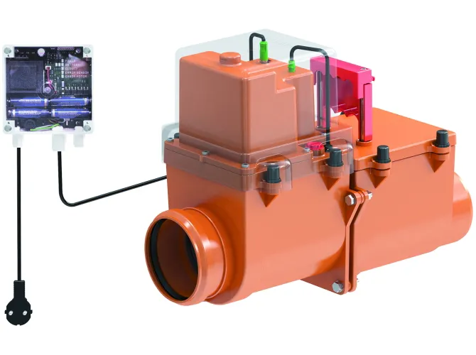 DALLMER Rückstauverschluss Stausafe F, DN 150, 661593