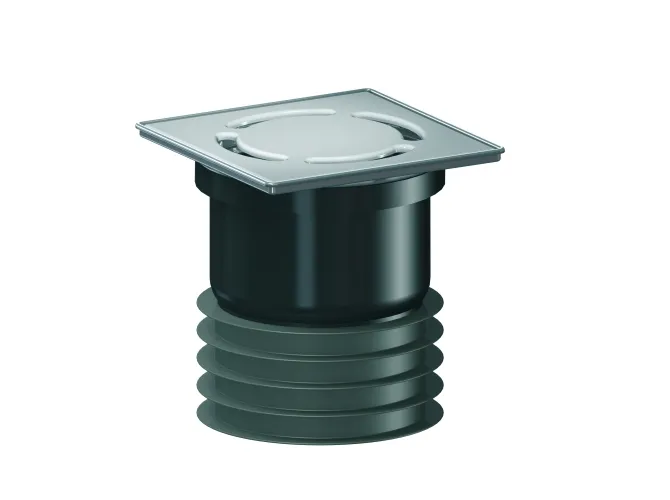 DALLMER Bodenablauf PRONTO Primus, DN 100, 120 x 120 mm, 700032