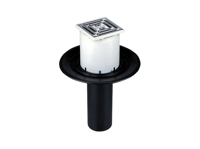 DALLMER Balkonablauf 84 E, DN 50, 100 x 100 mm, 831101