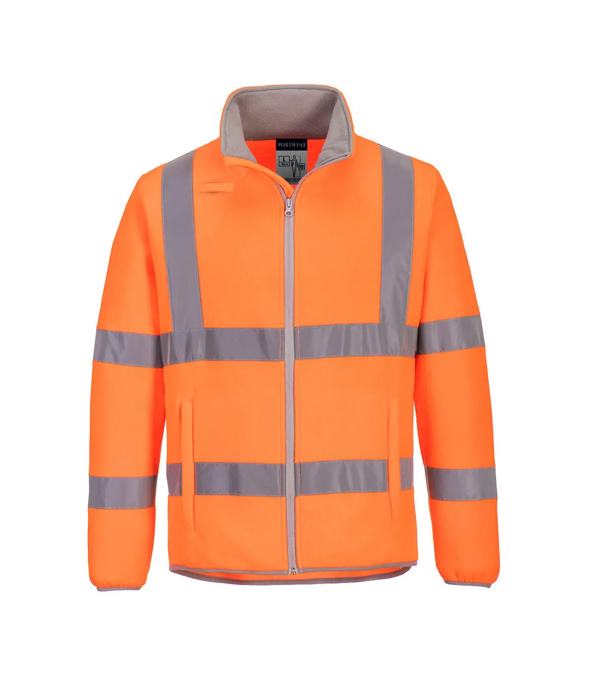 Eco High Sicht Polarjacke mit reflektierenden Bändern PORTWEST EG70