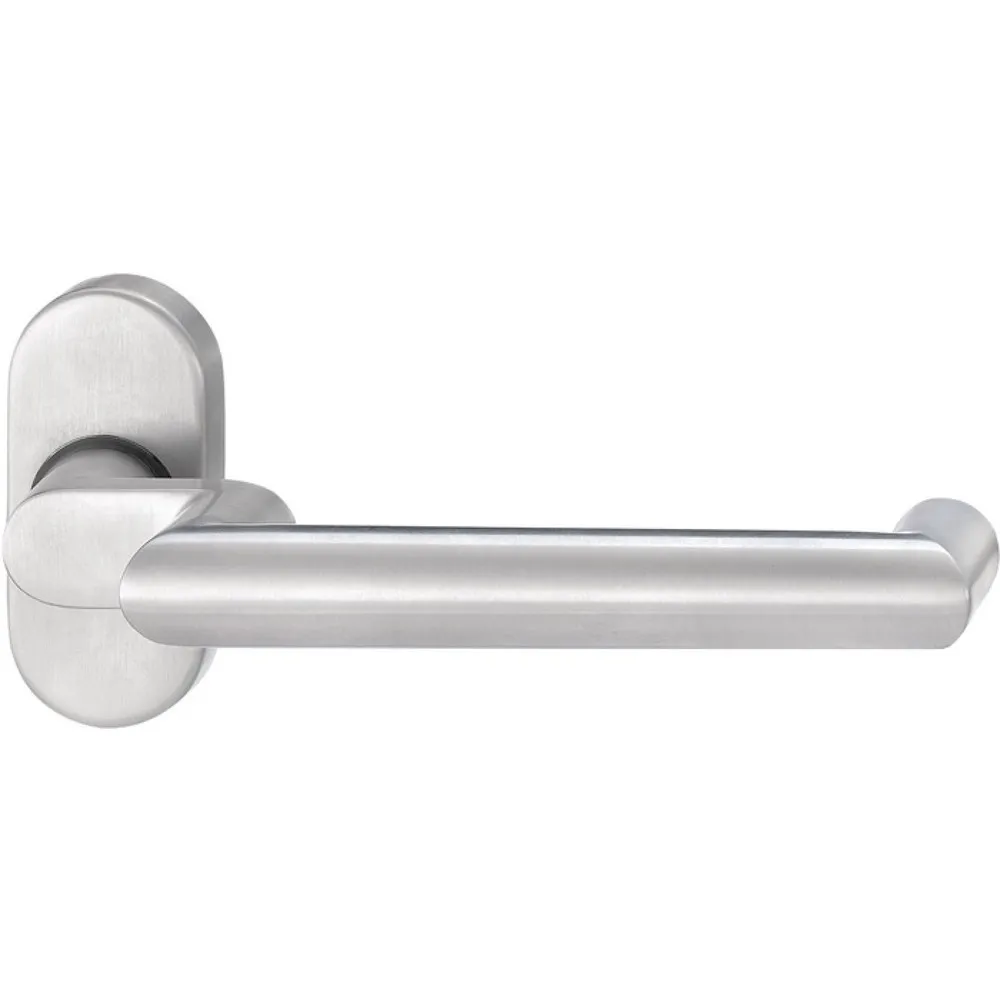 EDI Feuerschutzdrückerlochteil 1133/2133, gekröpft, Edelstahl EST, Vierkant 9 mm