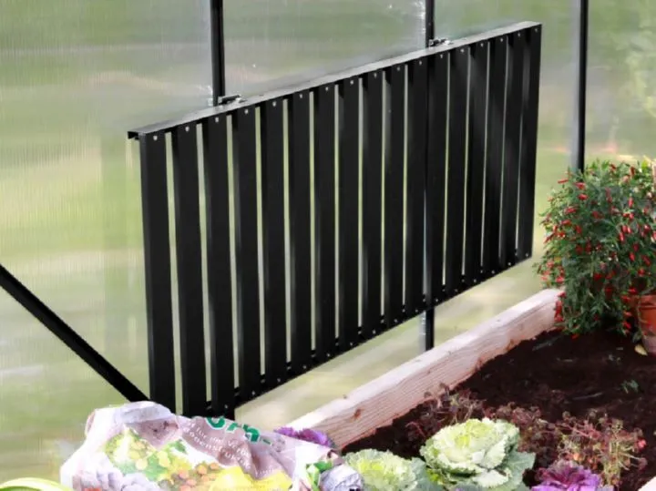 Vitavia Alutisch abklappbar 120 x 56 x 81 cm Farbe schwarz