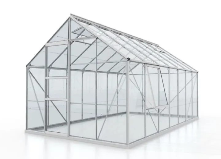 Vitavia Gewächshaus Meridian 1 11500 ESG 3 mm 4450 x 2570 mm