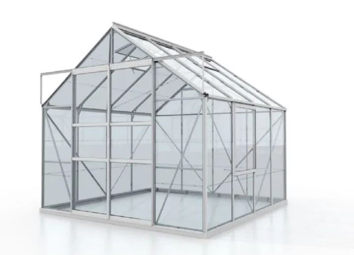 Vitavia Gewächshaus alu Meridian 2 6700 ESG 3 mm